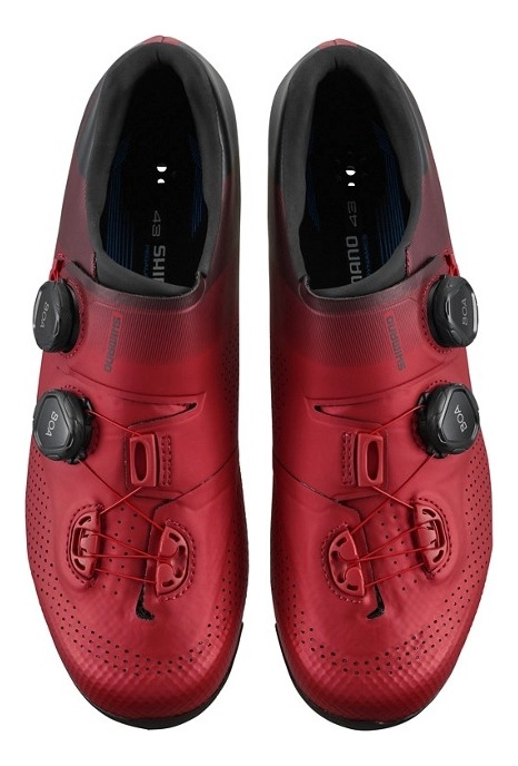 ZAPATILLAS HOMBRE SHIMANO ROJO CICLISMO RUTA SH-RC702 S-PHYRE BOA® - 2