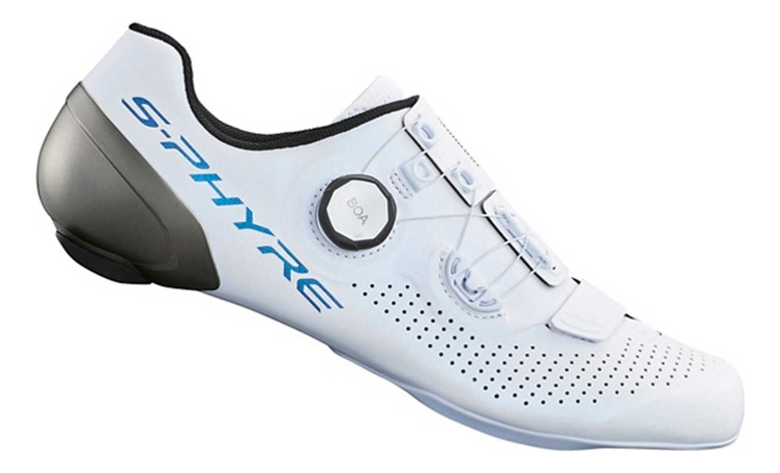 ZAPATILLAS HOMBRE SHIMANO BLANCO CICLISMO RUTA SH-RC902T S-PHYRE BOA® - 5