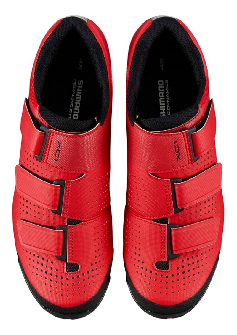 ZAPATILLAS HOMBRE SHIMANO ROJO CICLISMO MTB XC SH-XC100 - 2