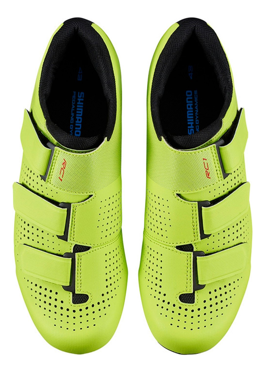 ZAPATILLAS HOMBRE SHIMANO AMARILLO CICLISMO CARRETERA SH-RC100 - 8