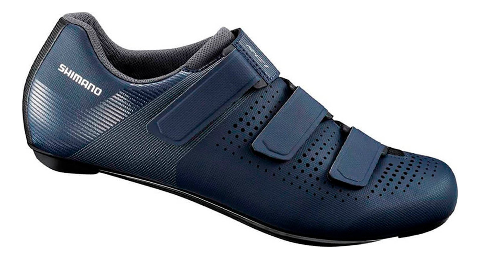 ZAPATILLAS MUJER SHIMANO AZUL CICLISMO RUTA SH-RC100 - 1
