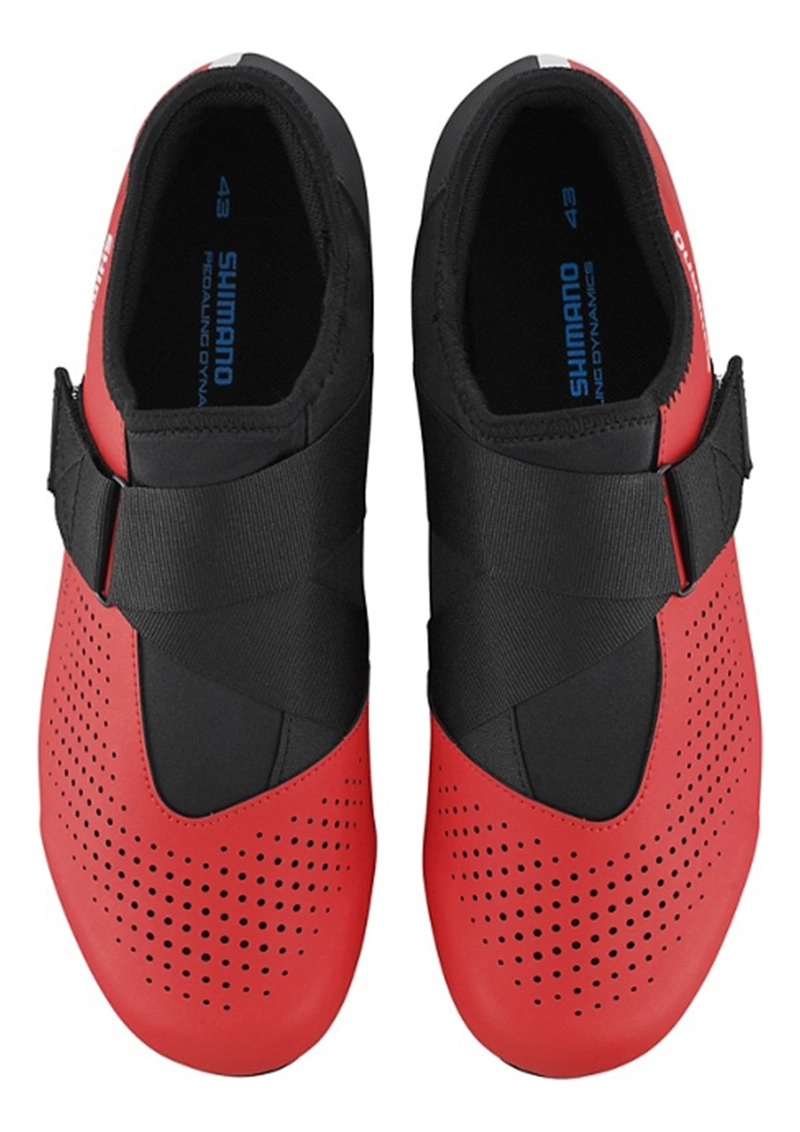 ZAPATILLAS HOMBRE SHIMANO ROJO CICLISMO CARRETERA SH-RP101 - 2