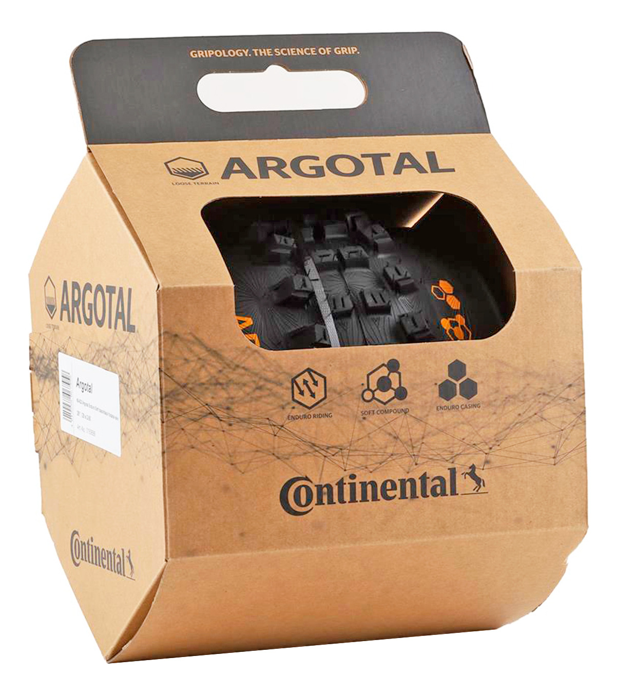 NEUMATICO CONTINENTAL ARGOTAL DOWNHILL SOFT FOLD 29 X 2.40 - 2