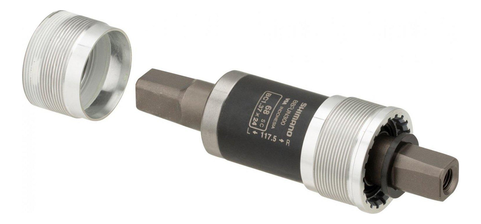 EJE MOTOR SELLADO SHIMANO 68X122MM BB-UN300 - 1