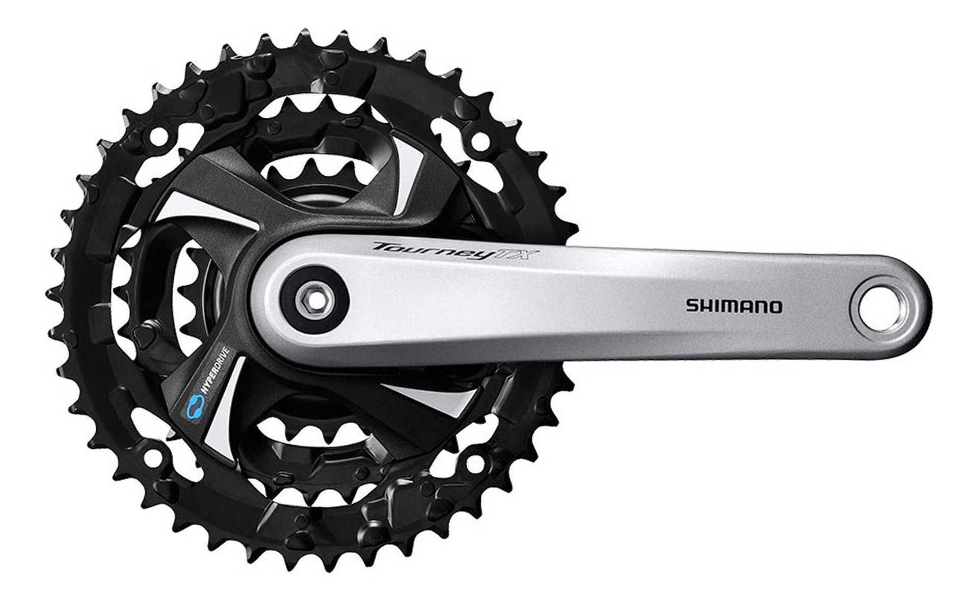 VOLANTE SHIMANO TOURNEY TX 7/8 VELOCIDADES 48X38X28D 175MM - 1