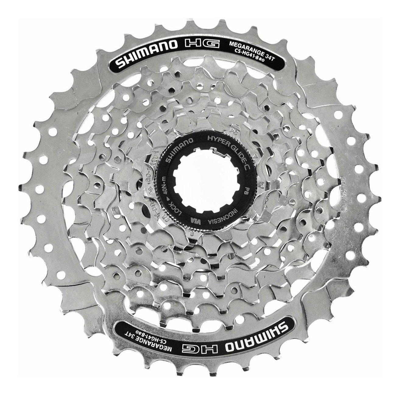 PIÑON SHIMANO CASSETTE ACERA 8 VELOCIDADES (11-34) CS-HG41 - 1