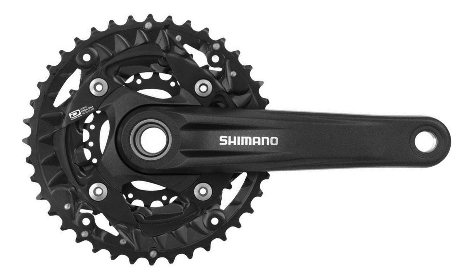VOLANTE SHIMANO FC-MT500-3 10V. 40X30X22T 175MM - 1