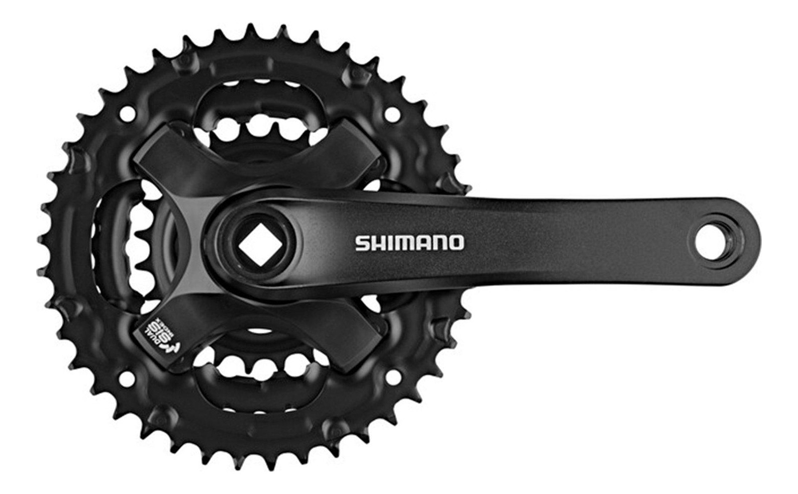VOLANTE SHIMANO TOURNEY FC-TY501 2 X 6 O 7 O 8V (48X38X28D) - 1