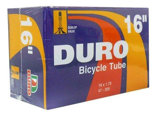 CAMARA BICICLETA DURO 16 X 1.75 VALVULA BICICLETA - 1
