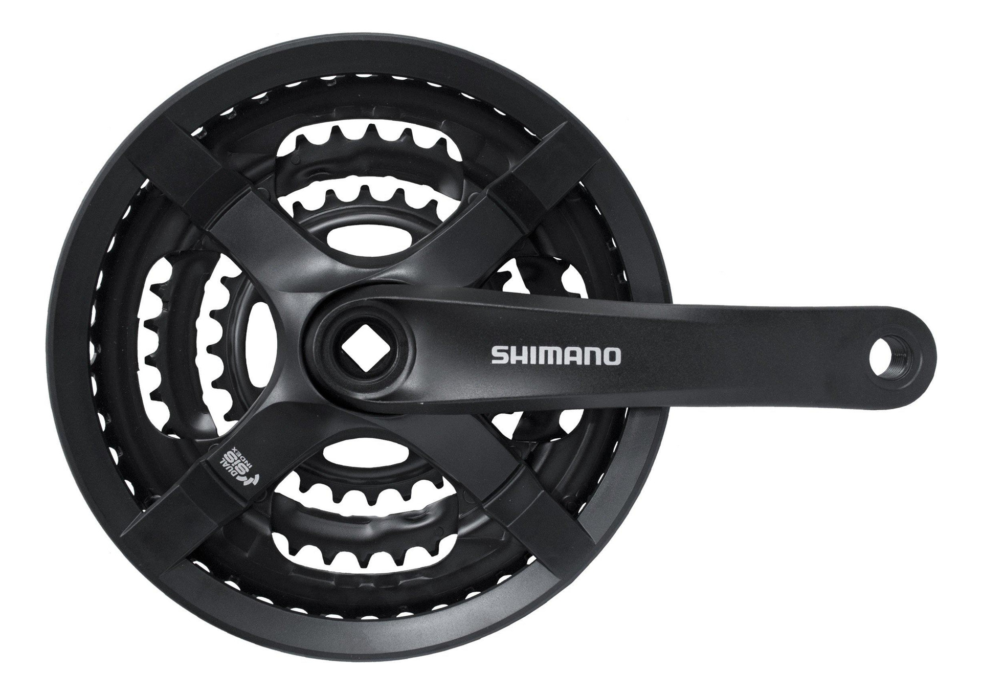 VOLANTE SHIMANO FC-TY501 6/7/8V, 170MM, 48X38X28T NEGRO (EN - 1