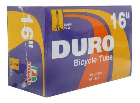 CAMARA BICICLETA DURO 16 X 2.125 VALVULA 30MM BUTILO - 1
