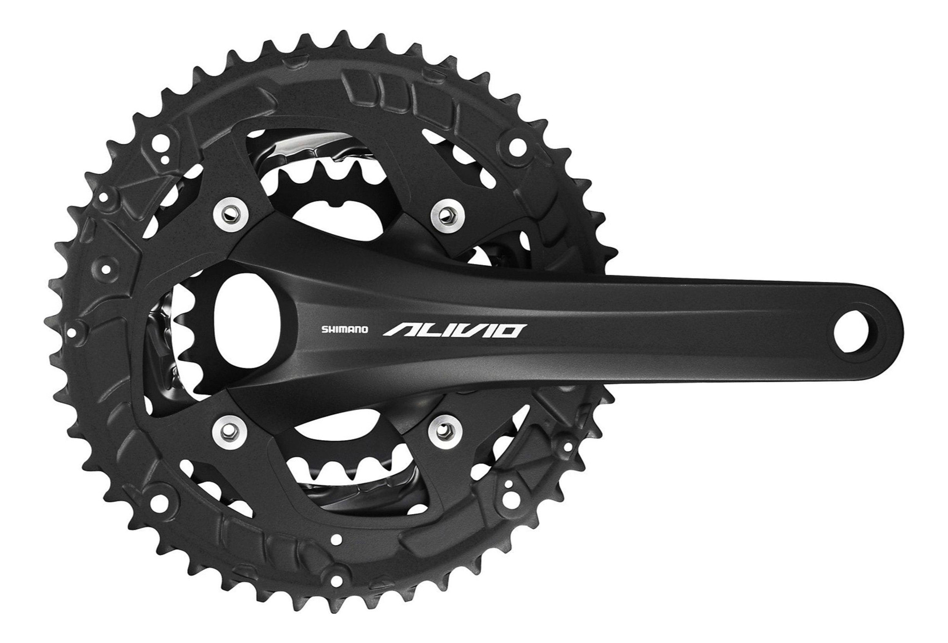 VOLANTE SHIMANO ALIVIO FC-T4060 2 X 9V (44X32X22T) - 1