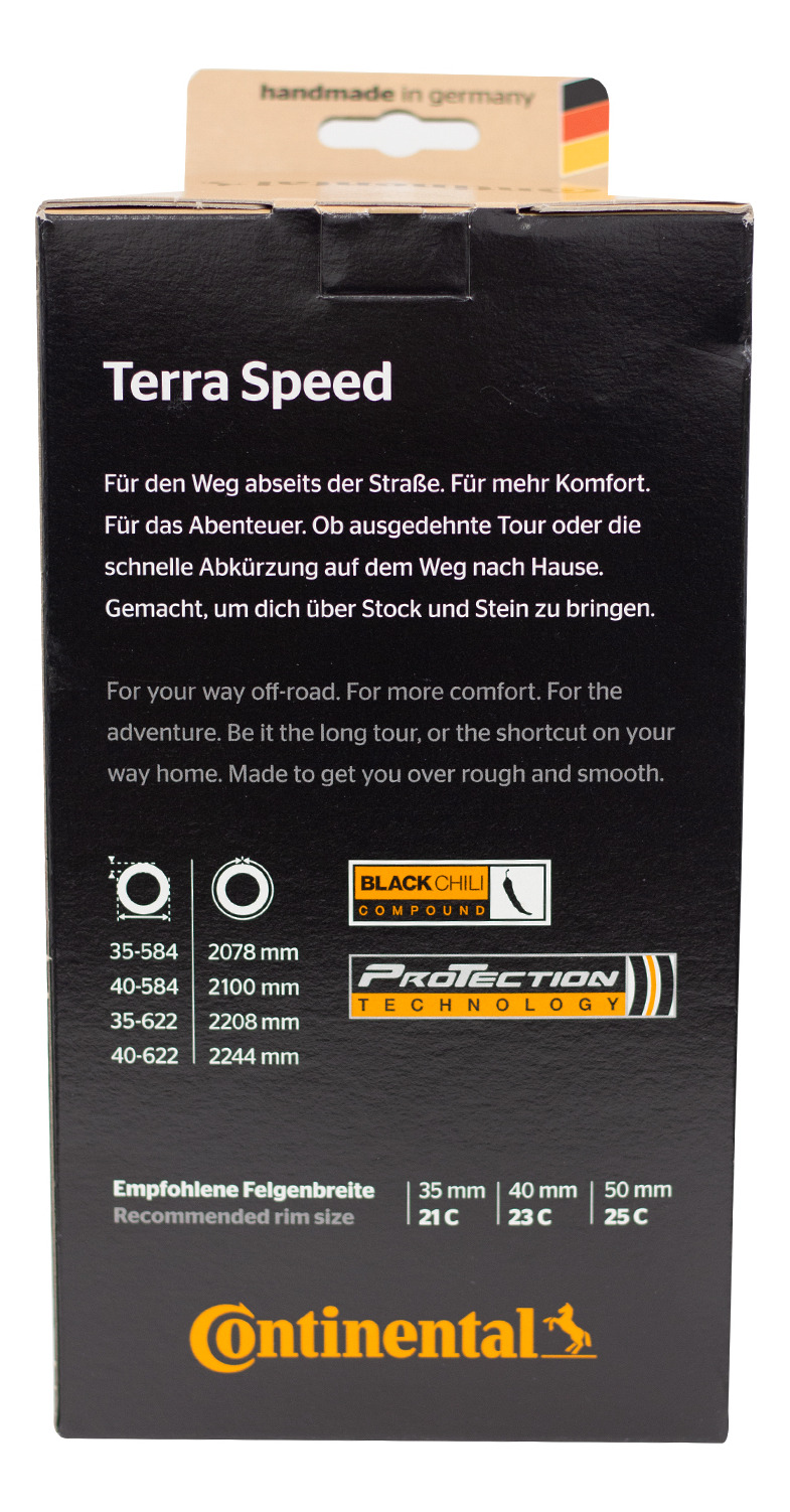 NEUMATICO CONTINENTAL TERRA SPEED PROTECTION  700 X 35C - 3