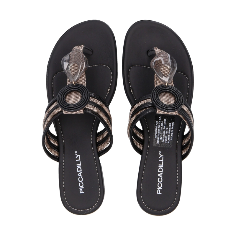 SANDALIAS MUJER PICCADILLY NEGRO GABI 6239 - 2