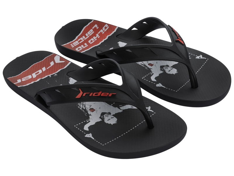SANDALIA ROJO/NEGRO HOMBRE STREET RIDER - 2