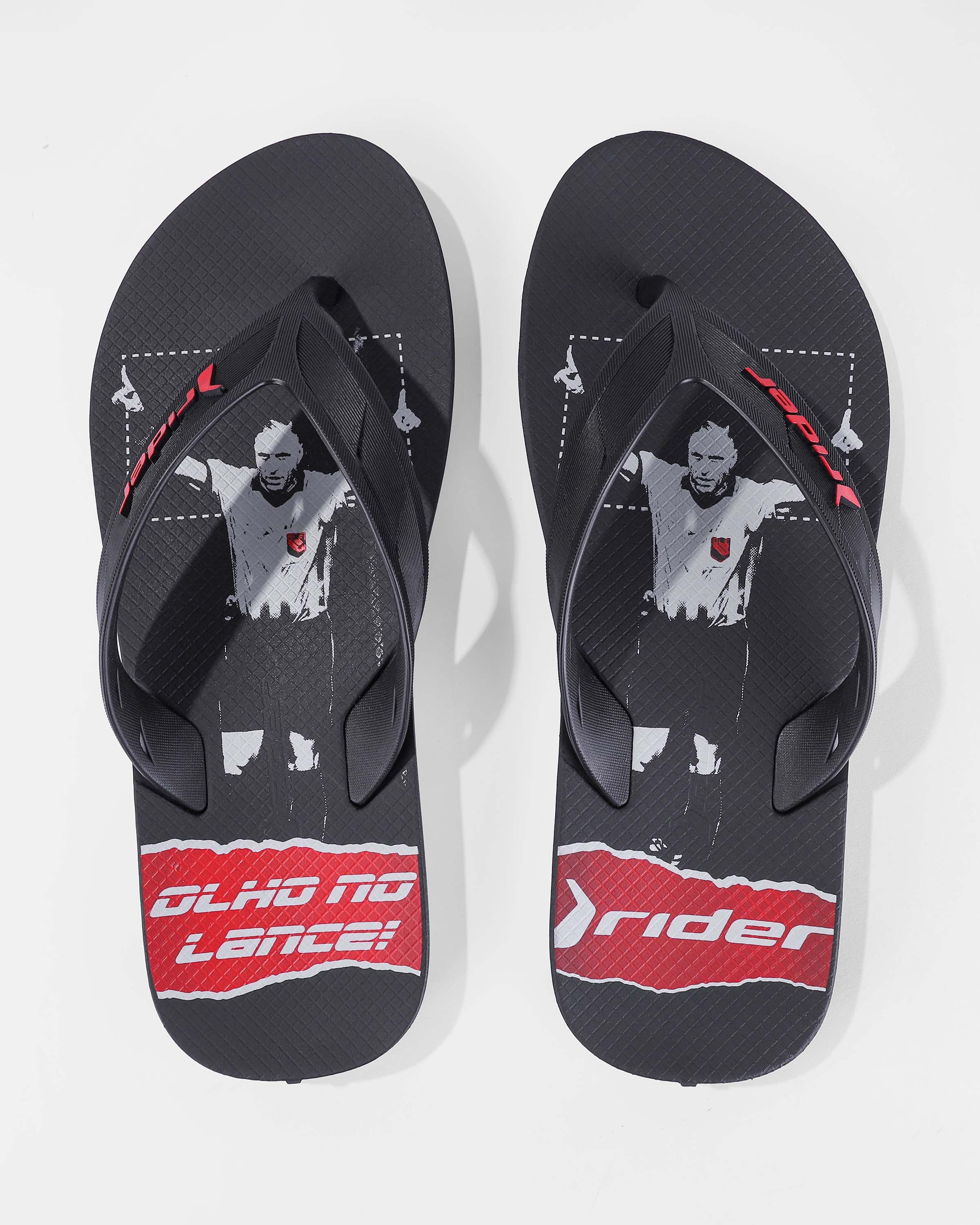 SANDALIA ROJO/NEGRO HOMBRE STREET RIDER - 3