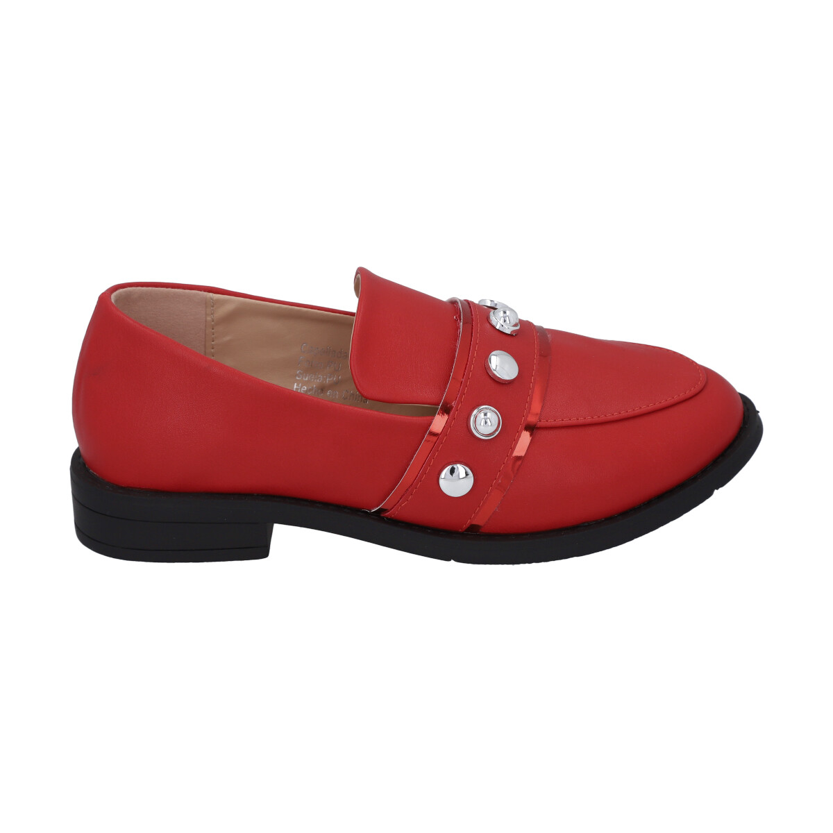 ZAPATO MUJER ROJO LOLA 77 POLICE - 1