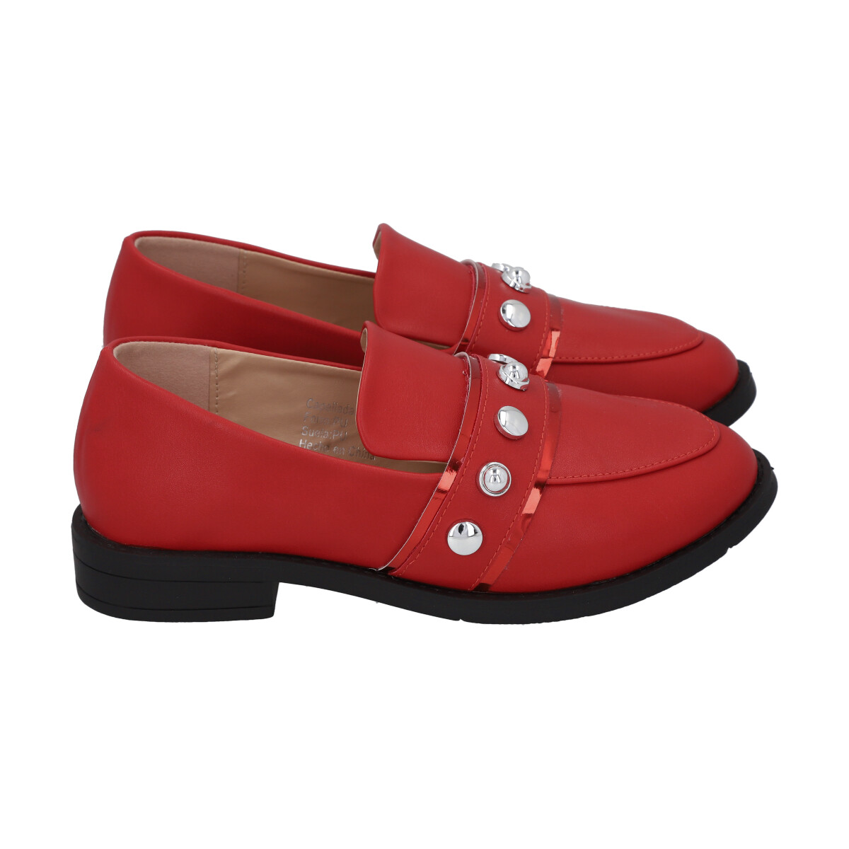 ZAPATO MUJER ROJO LOLA 77 POLICE - 3
