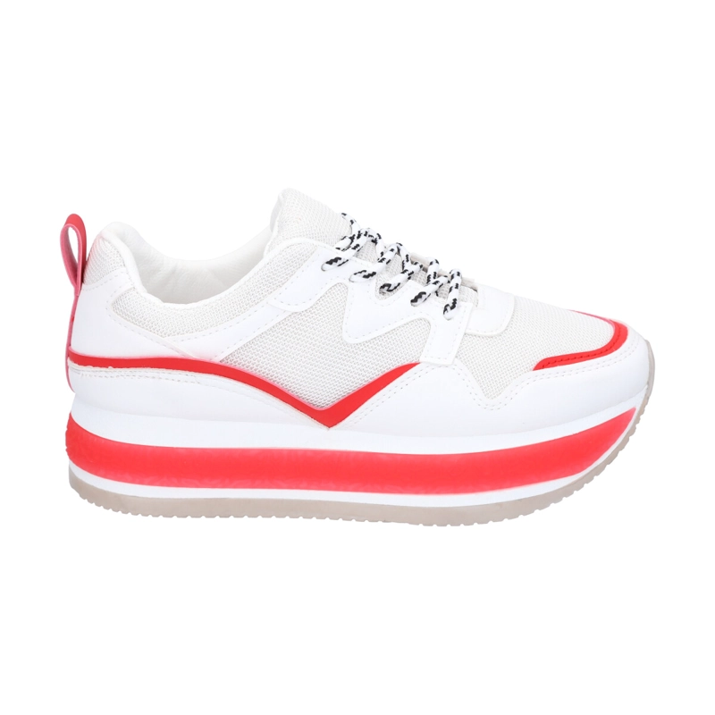 ZAPATILLAS MUJER BLANCO/FLUOR AMALIA POLICE - 1