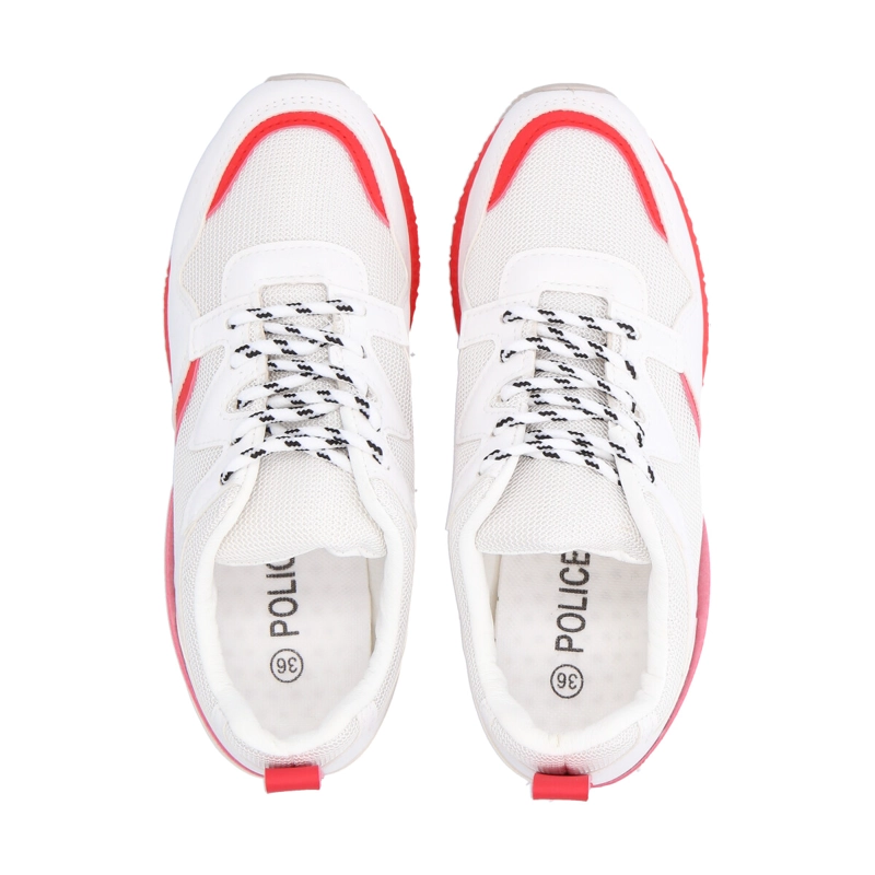 ZAPATILLAS MUJER_ BLANCO/FLUOR AMALIA POLICE - 2