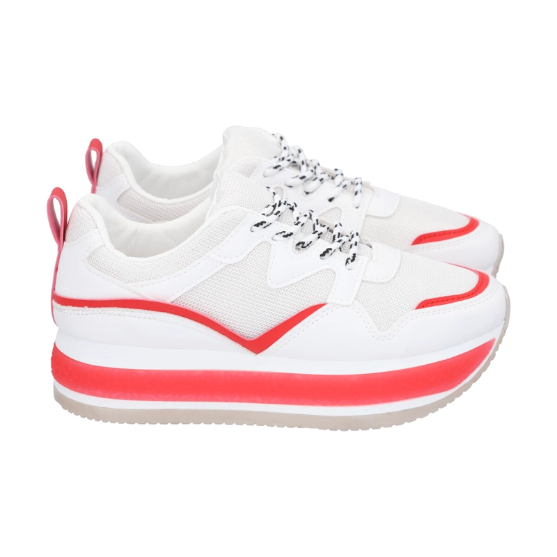 ZAPATILLAS MUJER BLANCO/FLUOR AMALIA POLICE - 3