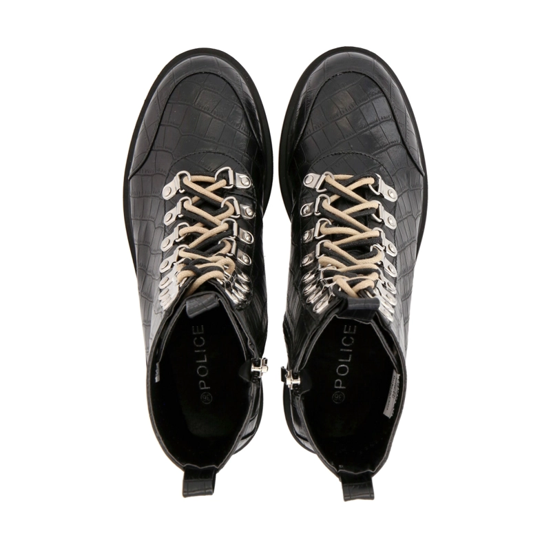 BOTÍN NEGRO BORCEGO LONDON 45 POLICE - 2