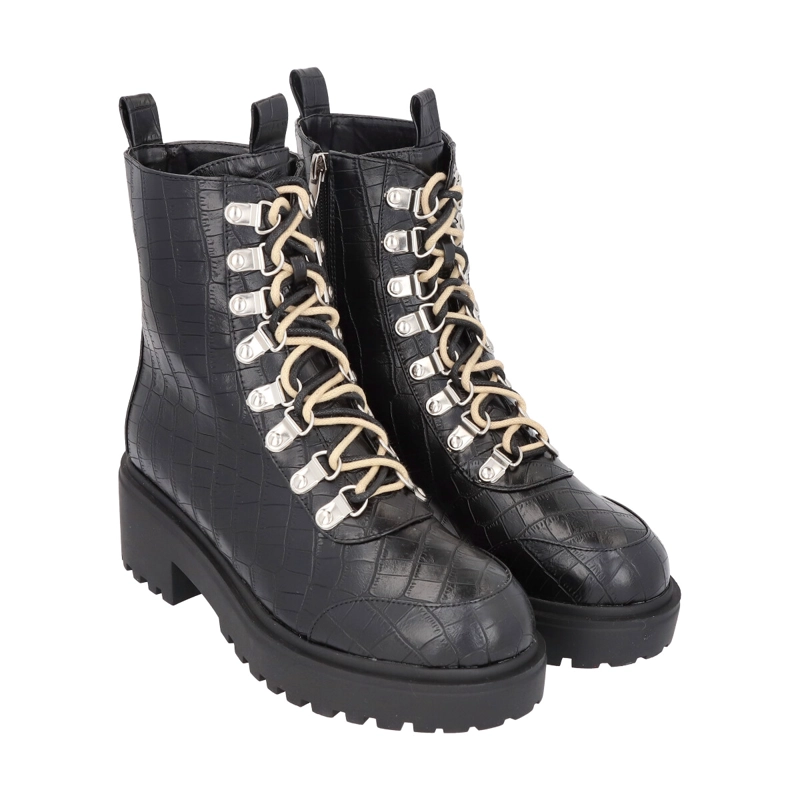 BOTÍN NEGRO BORCEGO LONDON 45 POLICE - 4
