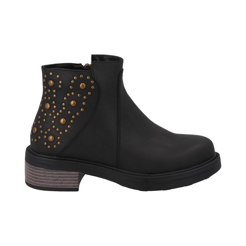 BOTIN NEGRO MUJER OLIMPYA POLICE - 1