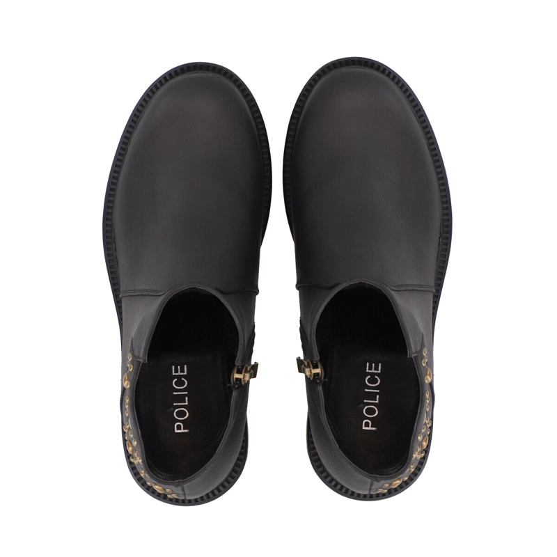 BOTIN NEGRO MUJER OLIMPYA POLICE - 2