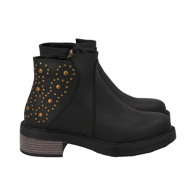 BOTIN NEGRO MUJER OLIMPYA POLICE - 3