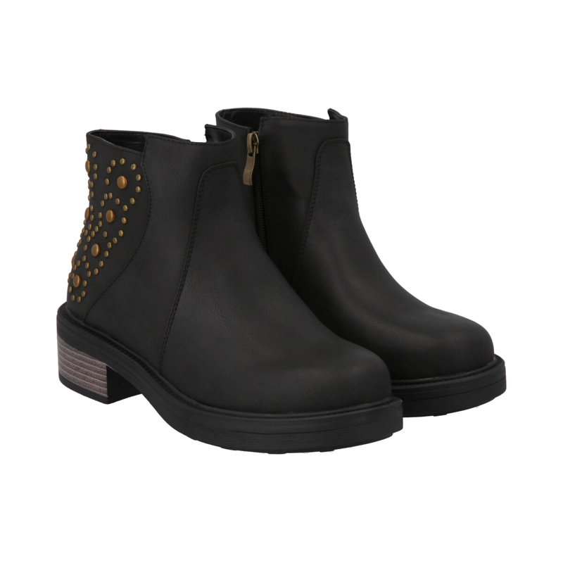 BOTIN NEGRO MUJER OLIMPYA POLICE - 4