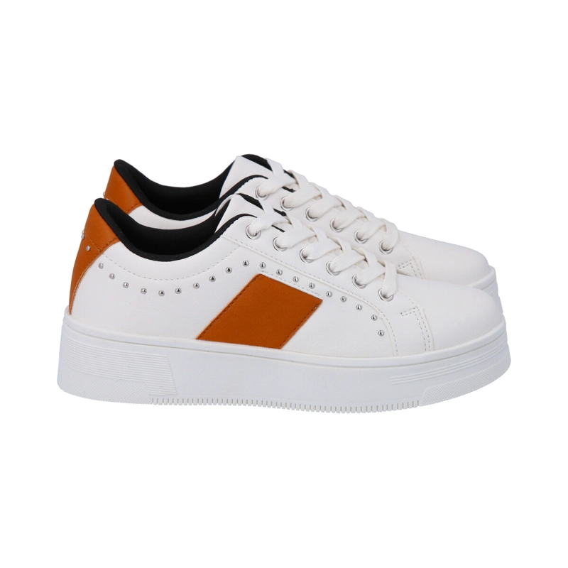 ZAPATILLA MUJER BLANCO MACA POLICE - 3