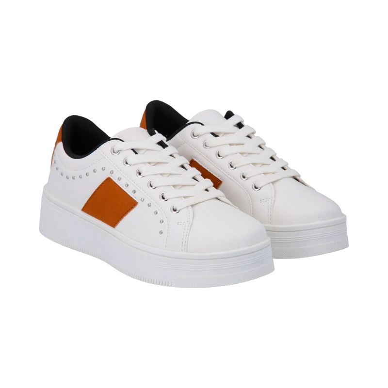ZAPATILLA MUJER BLANCO MACA POLICE - 4