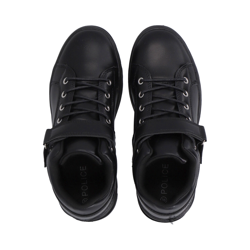 ZAPATILLA NEGRO MUJER SOLID POLICE - 2