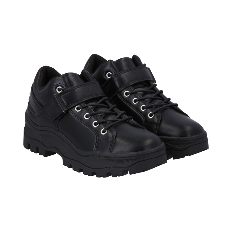 ZAPATILLA NEGRO MUJER SOLID POLICE - 4