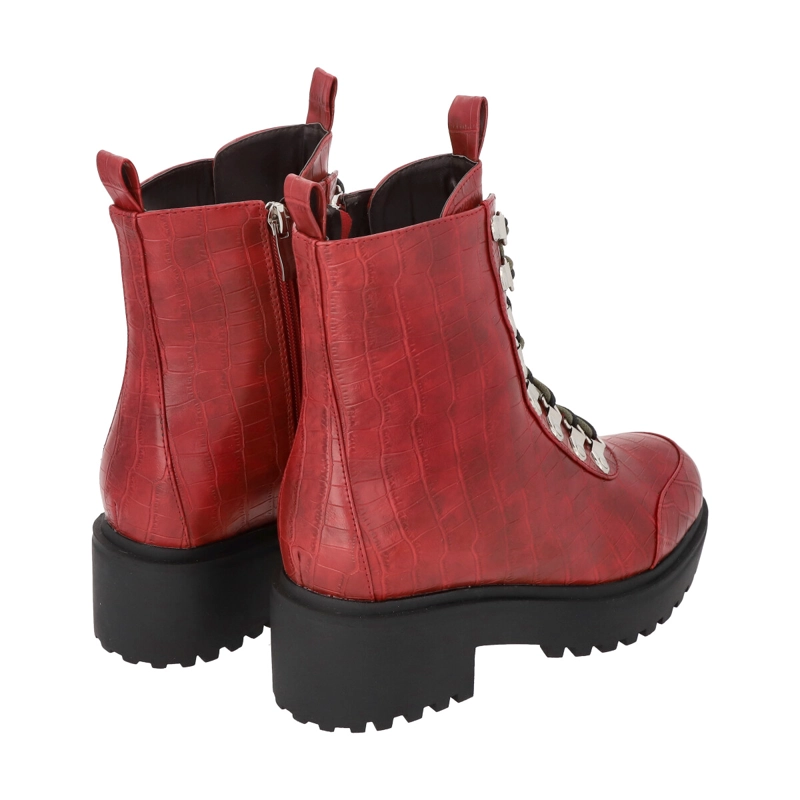 BOTÍN ROJO BORCEGO LONDON 46 POLICE - 5
