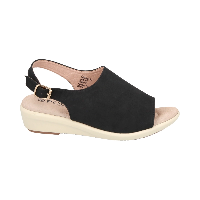SANDALIAS MUJER POLICE NEGRO SONIA - 4