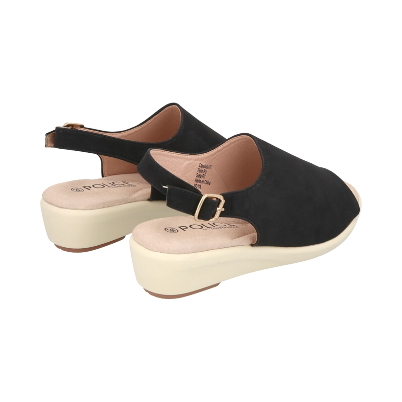SANDALIAS MUJER POLICE NEGRO SONIA - 5
