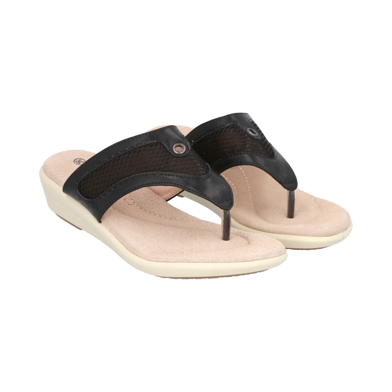 SANDALIAS MUJER POLICE NEGRO LIBERTY - 2