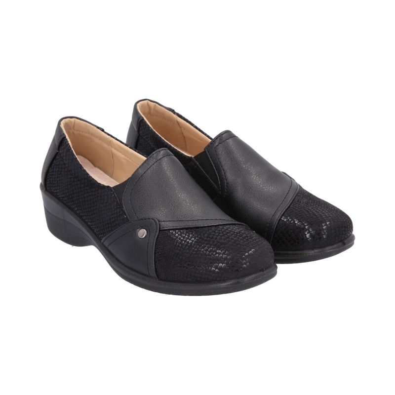 ZAPATO NEGRO MUJER NORTH POLICE - 2