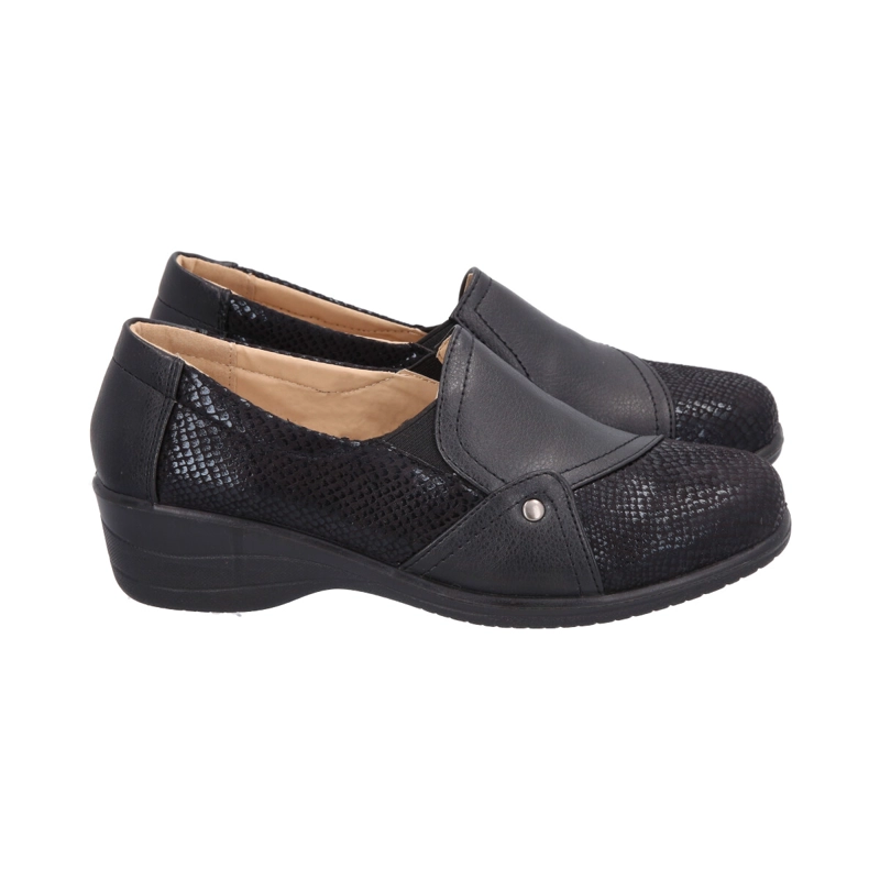 ZAPATO NEGRO MUJER NORTH POLICE - 4
