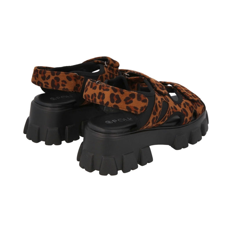 SANDALIAS MUJER POLICE MIXEN ANIMAL PRINT - 5