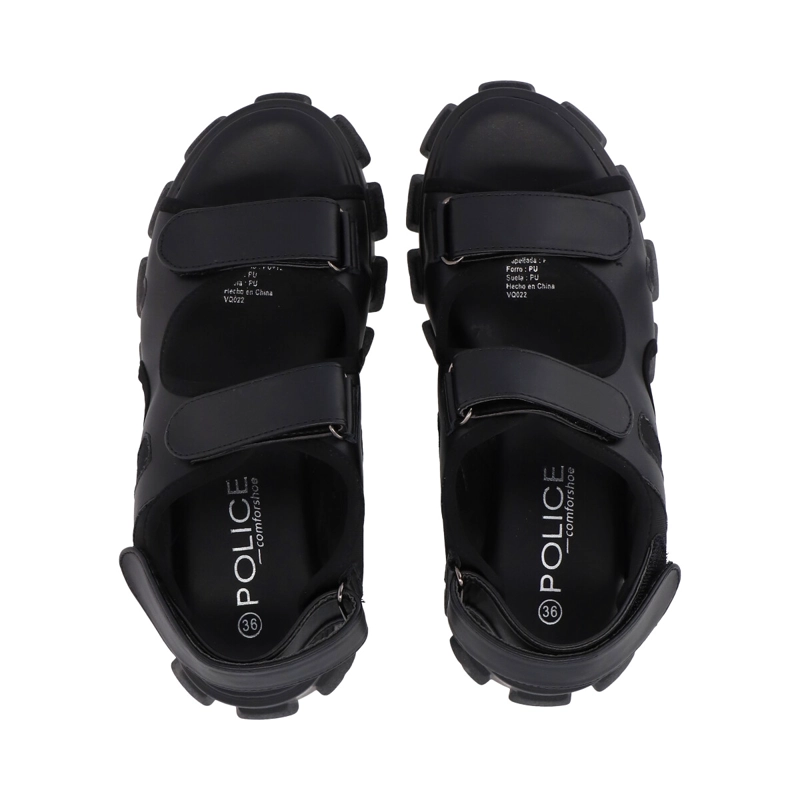 SANDALIA NEGRO MUJER MIXEN 26 POLICE - 3