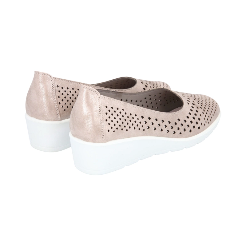 ZAPATO MUJER DORADO CONFORT POLICE - 5
