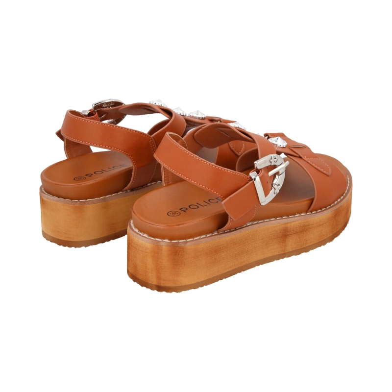 SANDALIAS MUJER POLICE CAFÉ FRESH - 5