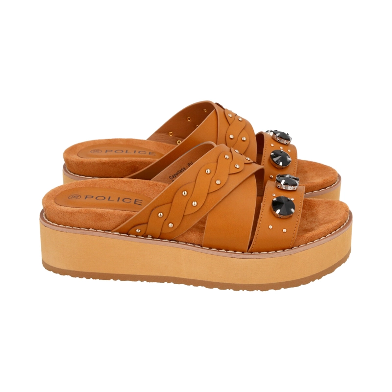 SANDALIA MUJER CAMEL BALTIK POLICE - 3