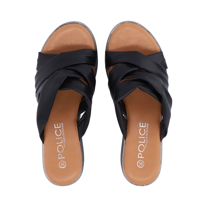 SANDALIAS MUJER POLICE NEGRO LELE - 2