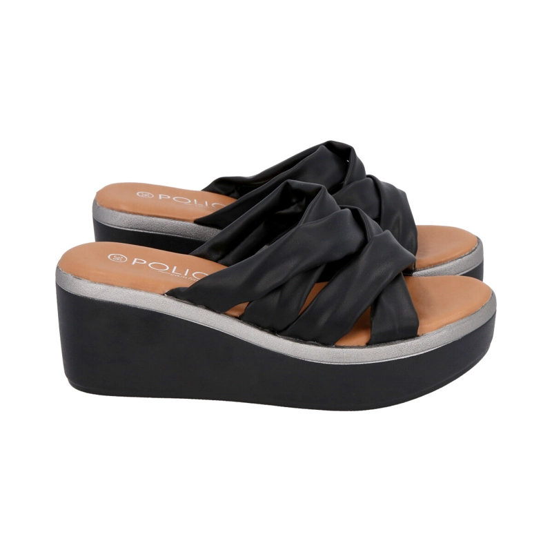 SANDALIAS MUJER POLICE NEGRO LELE - 3