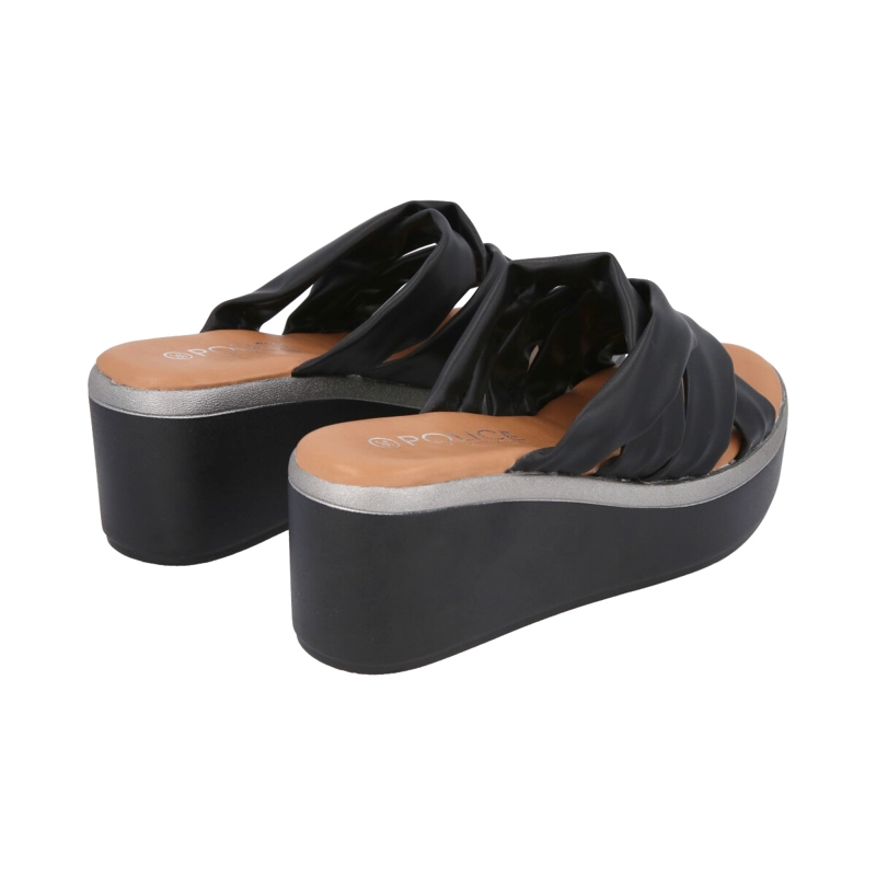 SANDALIAS MUJER POLICE NEGRO LELE - 5