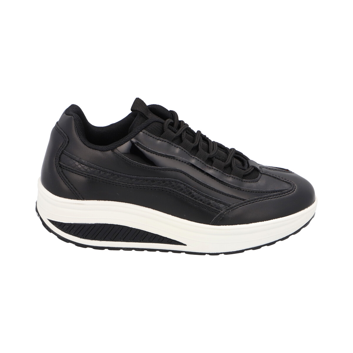 ZAPATILLAS MUJER DETOGNI NEGRO FIORELLA - 1